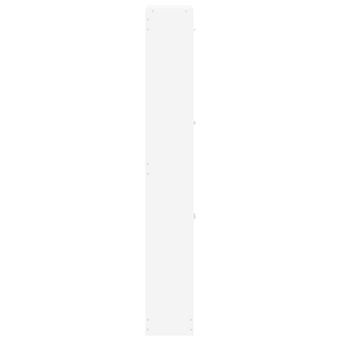 Dulap pentru pantofi, alb, 59x17x108 cm, lemn stratificat WALTI