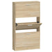 Pantofar, stejar, 59x17x108 cm, lemn prelucrat - WALTI WALTI