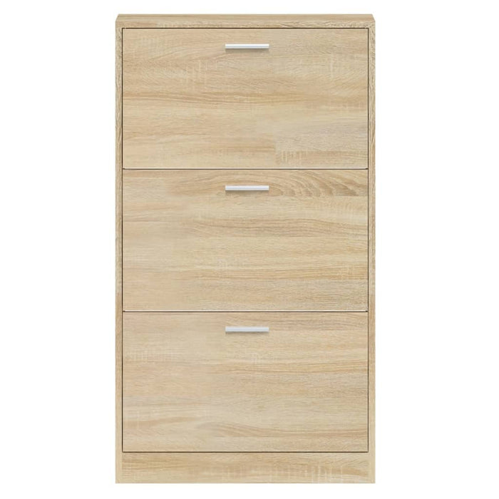 Pantofar, stejar, 59x17x108 cm, lemn prelucrat - WALTI WALTI