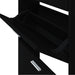 Pantofar, negru, 59x17x108 cm, lemn compozit - WALTI WALTI