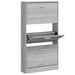 Pantofar, gri sonoma, 59x17x108 cm, lemn prelucrat - WALTI WALTI