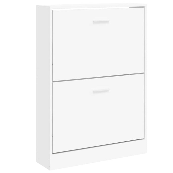 Dulap pentru pantofi, alb, 59x17x81 cm, lemn stratificat WALTI