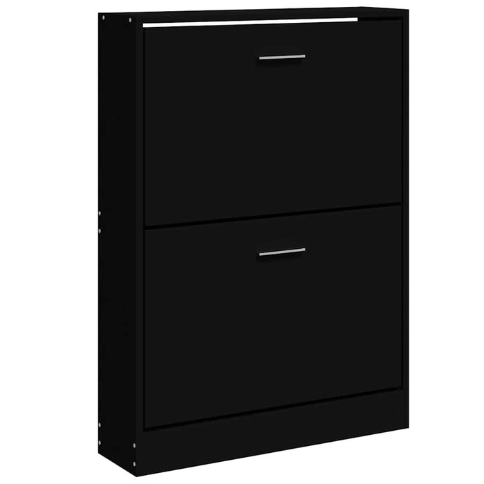 Pantofar, negru, 59x17x81 cm, lemn compozit - WALTI WALTI