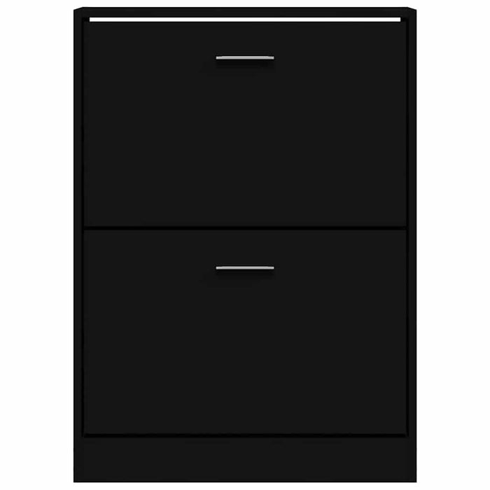 Pantofar, negru, 59x17x81 cm, lemn compozit - WALTI WALTI