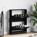 Pantofar, negru, 59x17x81 cm, lemn compozit - WALTI WALTI
