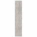 Pantofar, gri beton, 59x17x81 cm, lemn compozit - WALTI WALTI