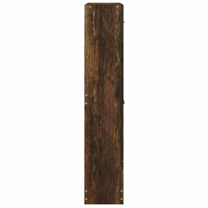 Pantofar, stejar fumuriu, 59x17x81 cm, lemn compozit - WALTI WALTI