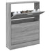 Pantofar, gri sonoma, 59x17x81 cm, lemn prelucrat - WALTI WALTI