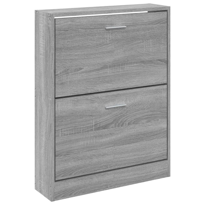Pantofar, gri sonoma, 59x17x81 cm, lemn prelucrat - WALTI WALTI