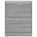 Pantofar, gri sonoma, 59x17x81 cm, lemn prelucrat - WALTI WALTI