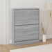 Pantofar, gri sonoma, 59x17x81 cm, lemn prelucrat - WALTI WALTI