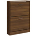 Pantofar, stejar maro, 59x17x81 cm, lemn prelucrat - WALTI WALTI