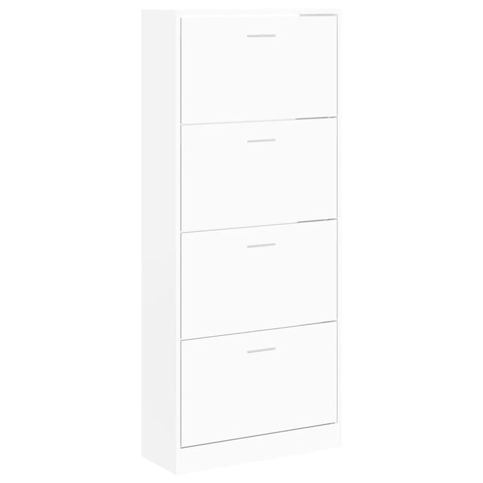 Pantofar, alb, 63x24x147 cm, lemn prelucrat - WALTI WALTI
