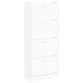 Pantofar, alb, 63x24x147 cm, lemn prelucrat - WALTI WALTI