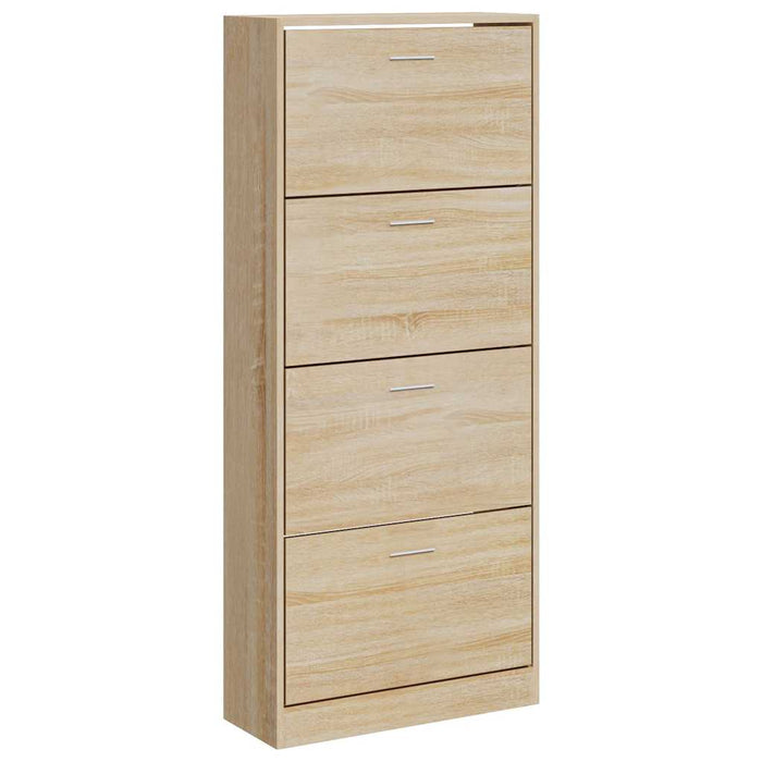Pantofar, stejar sonoma, 63x24x147 cm, lemn prelucrat - WALTI WALTI