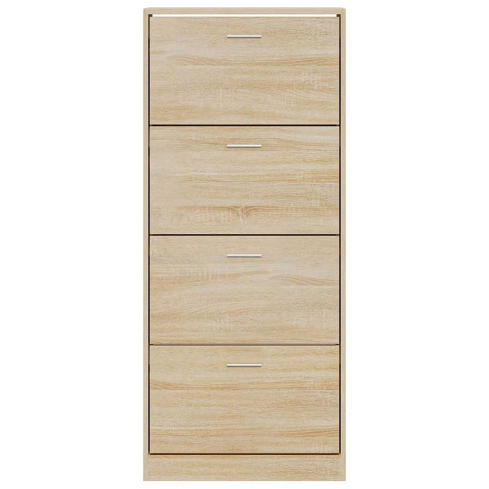 Pantofar, stejar sonoma, 63x24x147 cm, lemn prelucrat - WALTI WALTI