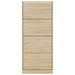 Pantofar, stejar sonoma, 63x24x147 cm, lemn prelucrat - WALTI WALTI