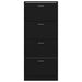 Pantofar, negru, 63x24x147 cm, lemn compozit - WALTI WALTI