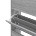 Pantofar, gri sonoma, 63x24x147 cm, lemn prelucrat - WALTI WALTI