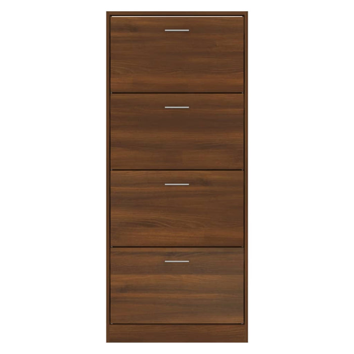 Pantofar, stejar maro, 63x24x147 cm, lemn compozit - WALTI WALTI