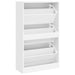 Pantofar, alb, 63x24x103 cm, lemn compozit - WALTI WALTI