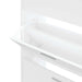 Pantofar, alb, 63x24x103 cm, lemn compozit - WALTI WALTI