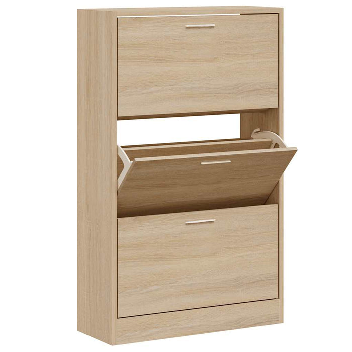 Pantofar, stejar sonoma, 63x24x103 cm, lemn prelucrat - WALTI WALTI