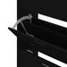 Pantofar, negru, 63x24x103 cm, lemn compozit - WALTI WALTI