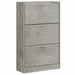 Pantofar, gri beton, 63x24x103 cm, lemn compozit - WALTI WALTI