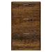 Pantofar, stejar fumuriu, 63x24x103 cm, lemn compozit - WALTI WALTI