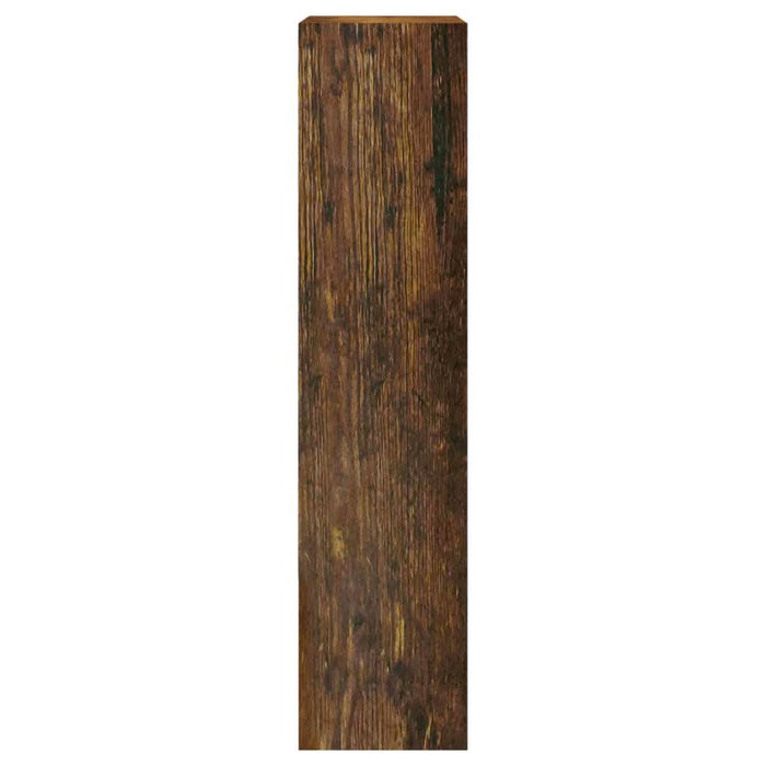 Pantofar, stejar fumuriu, 63x24x103 cm, lemn compozit - WALTI WALTI