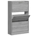 Pantofar, gri sonoma, 63x24x103 cm, lemn prelucrat - WALTI WALTI