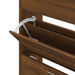 Pantofar, stejar maro, 63x24x103 cm, lemn compozit - WALTI WALTI