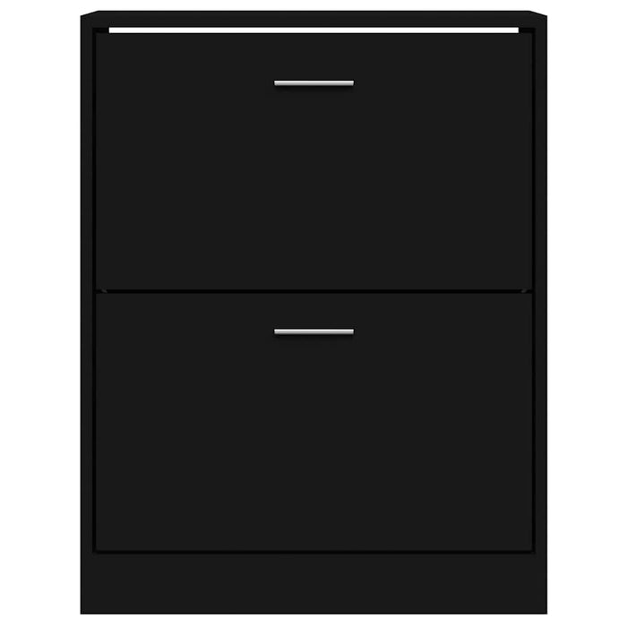 Pantofar, negru, 63x24x81 cm, lemn compozit - WALTI WALTI