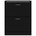 Pantofar, negru, 63x24x81 cm, lemn compozit - WALTI WALTI