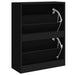 Pantofar, negru, 63x24x81 cm, lemn compozit - WALTI WALTI