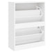 Pantofar, alb extralucios, 63x24x81 cm, lemn compozit - WALTI WALTI