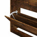 Pantofar, stejar fumuriu, 63x24x81 cm, lemn compozit - WALTI WALTI