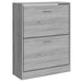Pantofar, gri sonoma, 63x24x81 cm, lemn prelucrat - WALTI WALTI