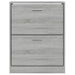 Pantofar, gri sonoma, 63x24x81 cm, lemn prelucrat - WALTI WALTI