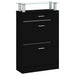 Pantofar, negru, 63x24x104 cm, lemn prelucrat - WALTI WALTI