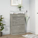 Pantofar, gri beton, 63x24x104 cm, lemn prelucrat - WALTI WALTI