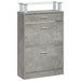 Pantofar, gri beton, 63x24x104 cm, lemn prelucrat - WALTI WALTI