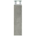 Pantofar, gri beton, 63x24x104 cm, lemn prelucrat - WALTI WALTI