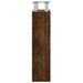 Pantofar, stejar fumuriu, 63x24x104 cm, lemn prelucrat - WALTI WALTI