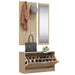 Set pantofi 3 în 1, lemn stratificat, stejar Sonoma - WALTI WALTI