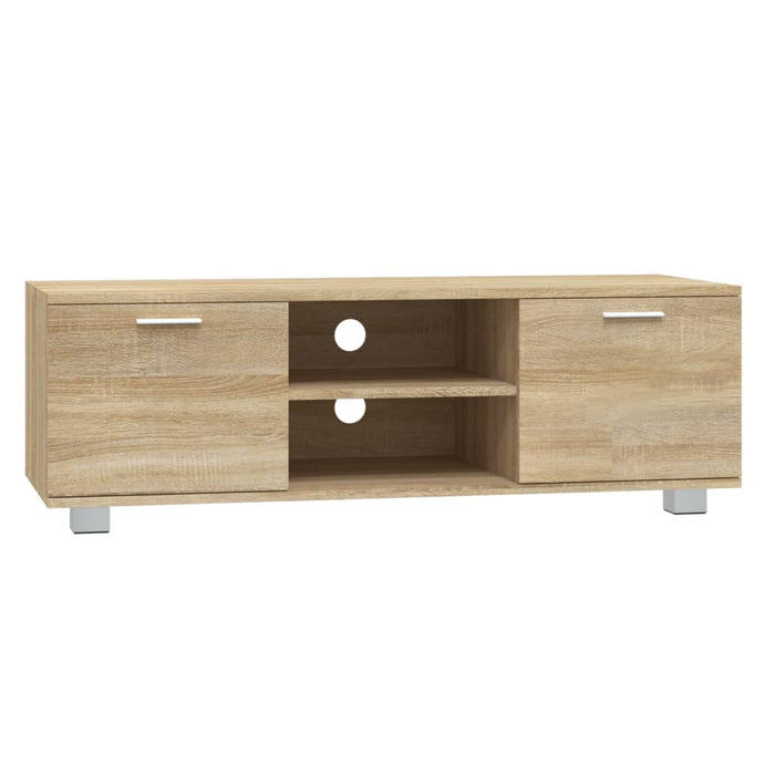 Comodă TV, stejar sonoma, 120x40,5x35 cm, lemn prelucrat - WALTI WALTI