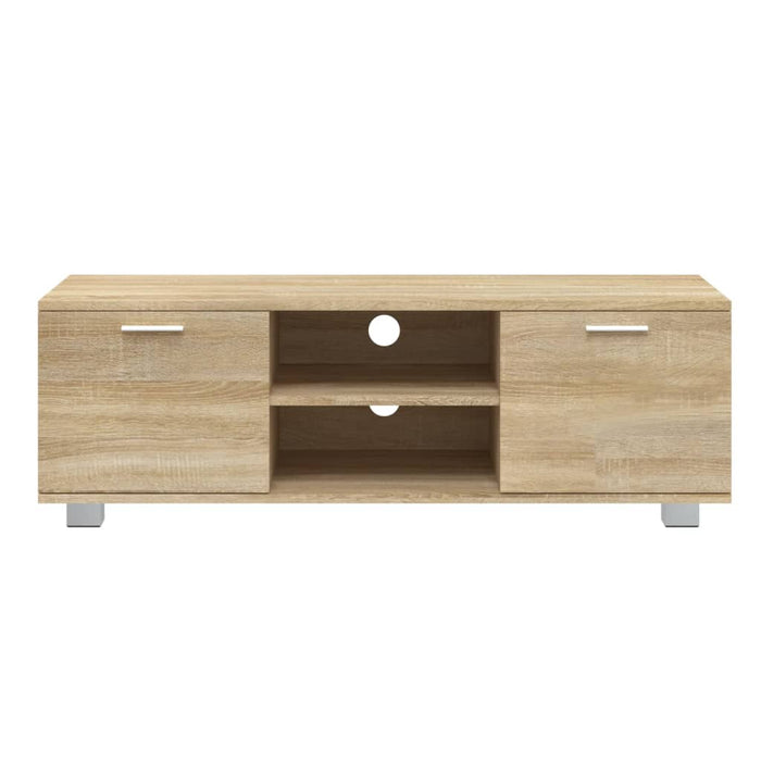 Comodă TV, stejar sonoma, 120x40,5x35 cm, lemn prelucrat - WALTI WALTI