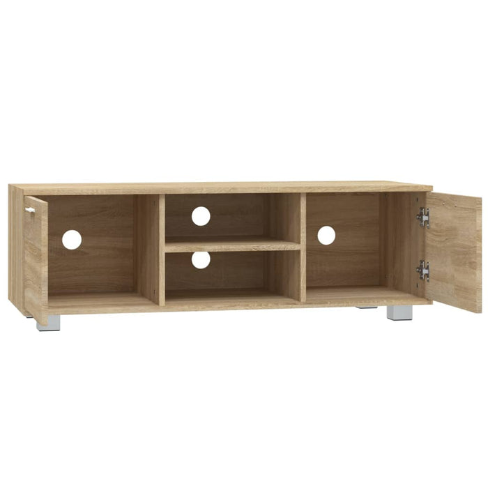 Comodă TV, stejar sonoma, 120x40,5x35 cm, lemn prelucrat - WALTI WALTI