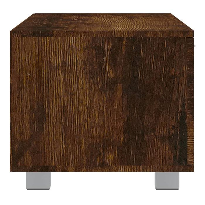 Comodă TV, stejar fumuriu, 140x40,5x35 cm, lemn prelucrat - WALTI WALTI